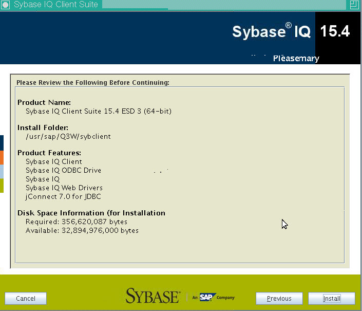 sybase 64 bit odbc driver
